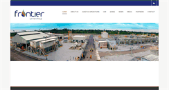Desktop Screenshot of frontieroilltd.com